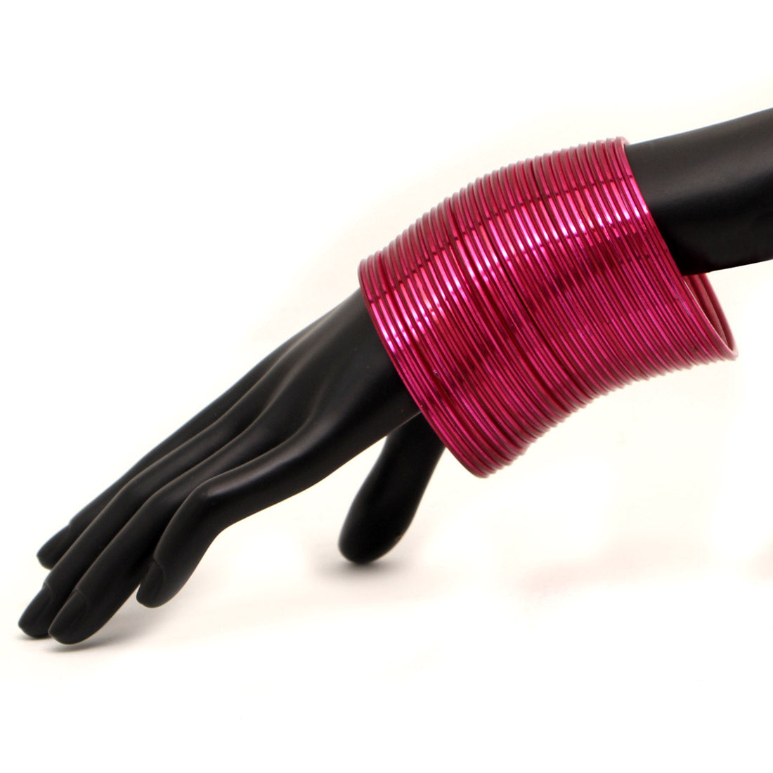 Onion Color 4 Set Of Fashion Bangles Combo Size(2 Set Of 2.6, 2 Set Of 2.8) FB168CMB - preyans.com