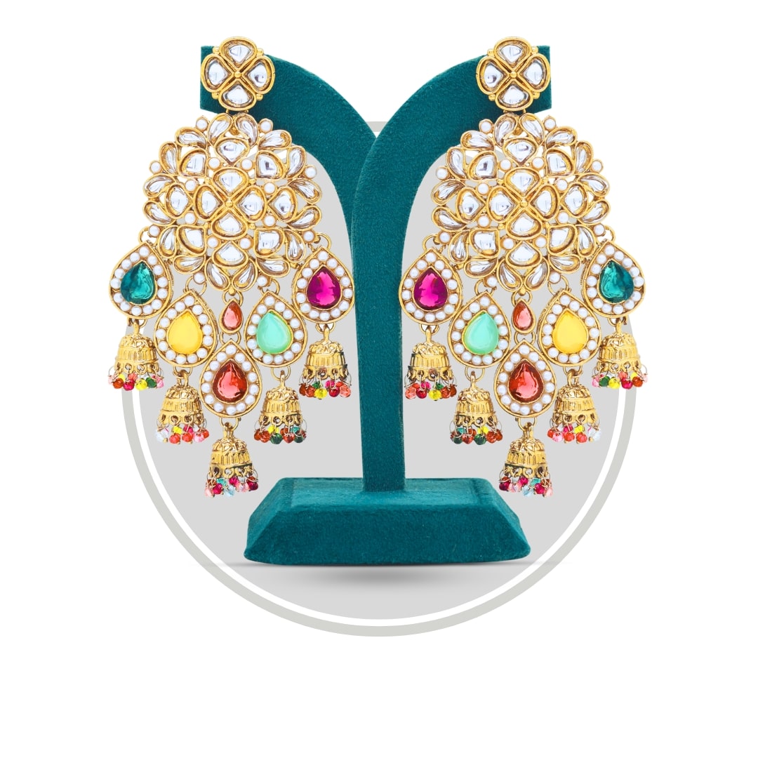 Kundan Earrings