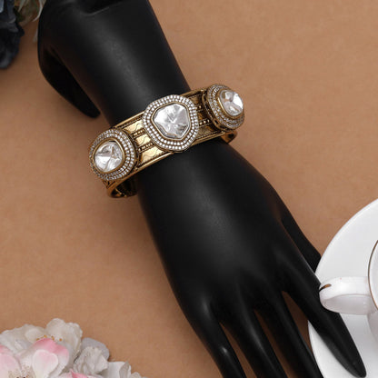 White Color American Diamond Bracelet For Everyday Use And Gifting - Preyans.com