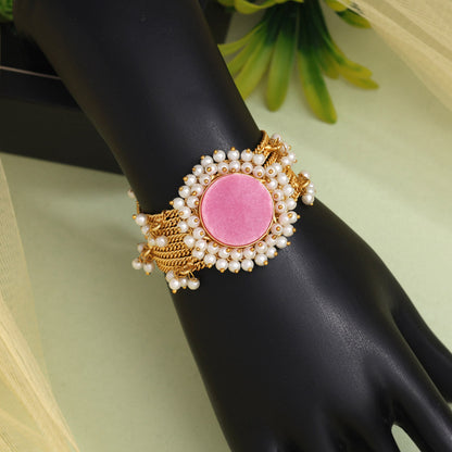 Pink Color Amrapali Bracelets (AMB102PNK) - preyans.com