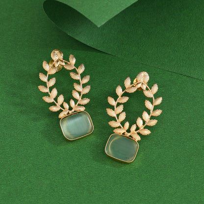 Pista Green Color Amrapali Earrings - Preyans.com