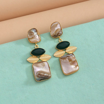 Green Color Amrapali Earrings - Preyans.com