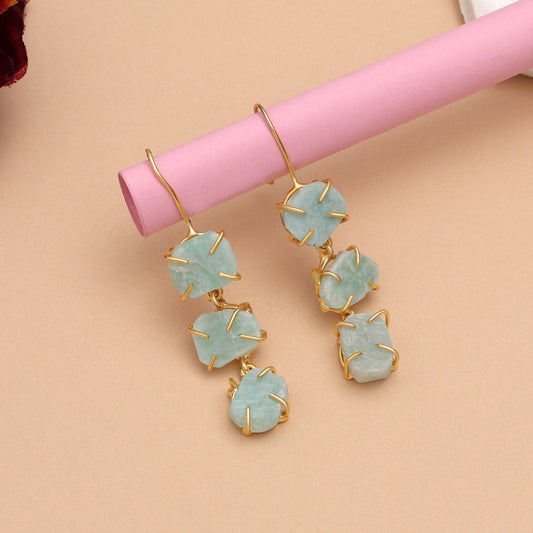 Pista Green Color Amrapali Earrings - Preyans.com