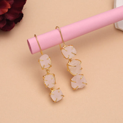 Pink Color Amrapali Earrings - Preyans.com