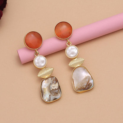 Brown Color Amrapali Earrings - Preyans.com