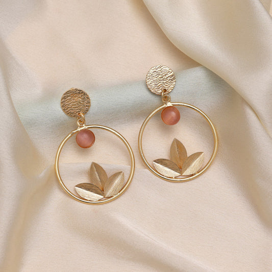 Cotton Candy Pink Color Amrapali Earrings - Preyans.com