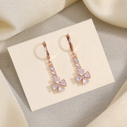 Timeless White Color Antique Stone Earrings With Intricate Stone Craftsmanship - Preyans.com