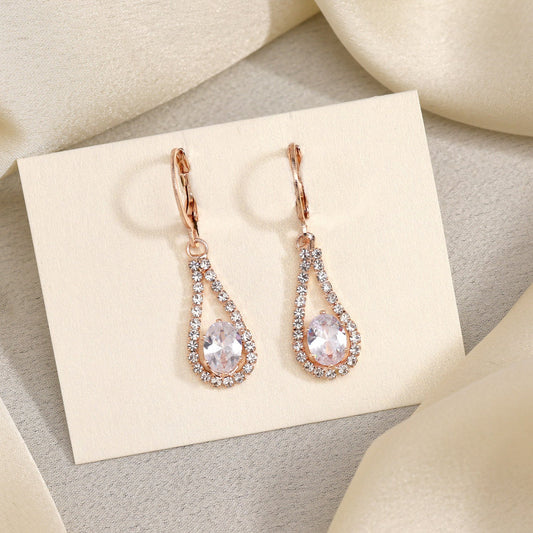 Inspired By Heritage: White Color Antique Stone Earrings With Regal Touch - Preyans.com