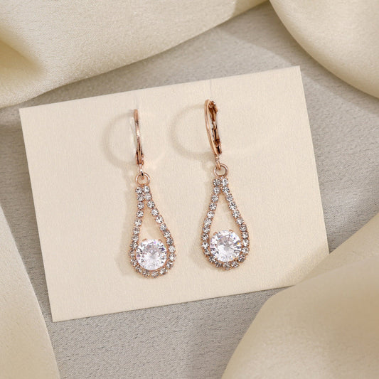 Whispers Of Elegance In White Color Antique Stone Earrings For Women - Preyans.com