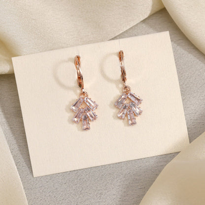 Handcrafted White Color Antique Stone Earrings With Subtle Vintage Texture - Preyans.com