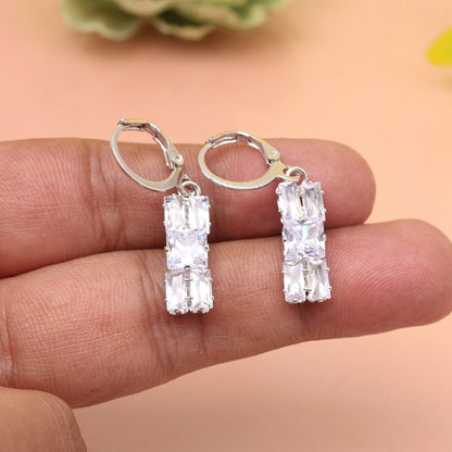 Make A Statement In Silver Color Antique Stone Earrings With History - Preyans.com
