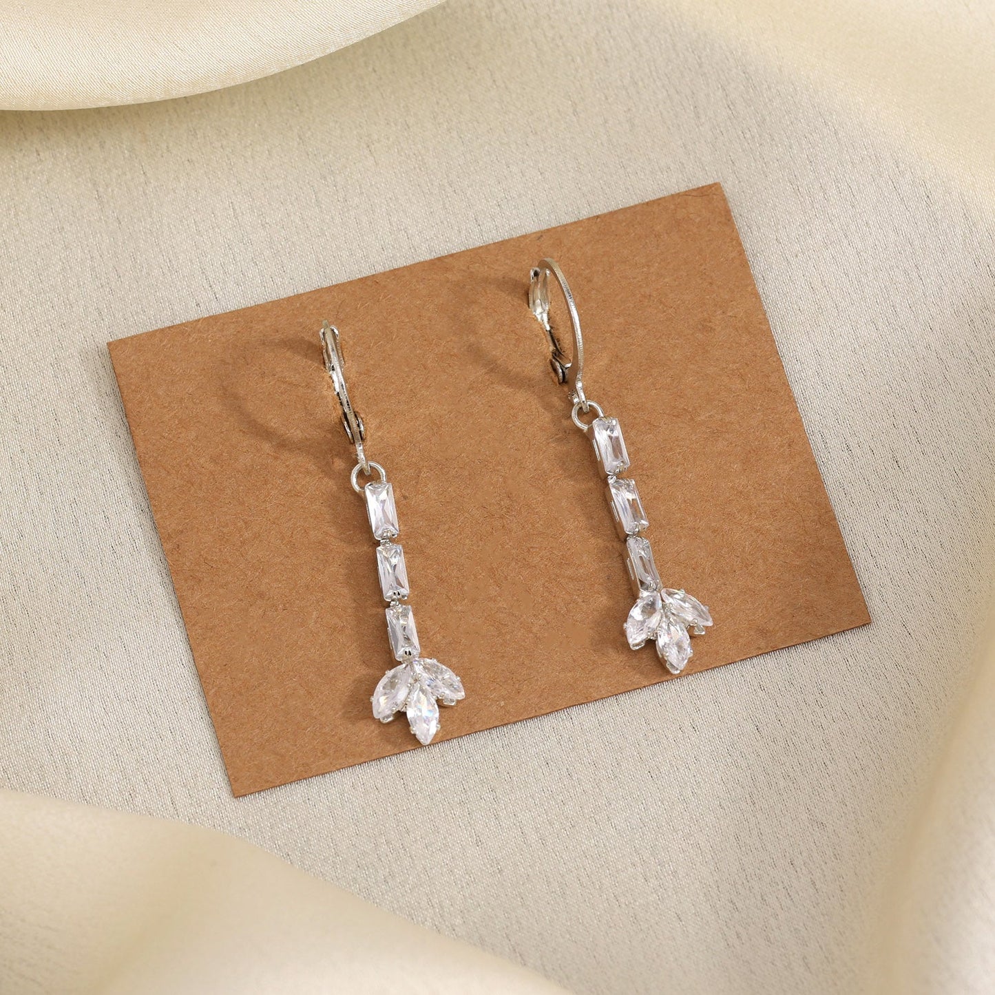 Explore Vintage Elegance With Silver Color Antique Stone Earrings Today - Preyans.com