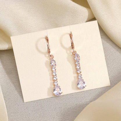 Elegant And Timeless White Color Antique Stone Earrings For Bridesmaids - Preyans.com