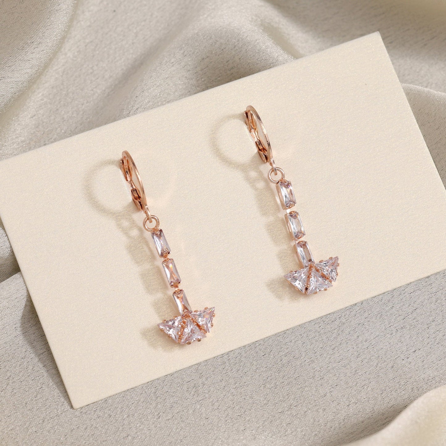 Stunning Detail In Every Pair Of White Color Antique Stone Earrings - Preyans.com