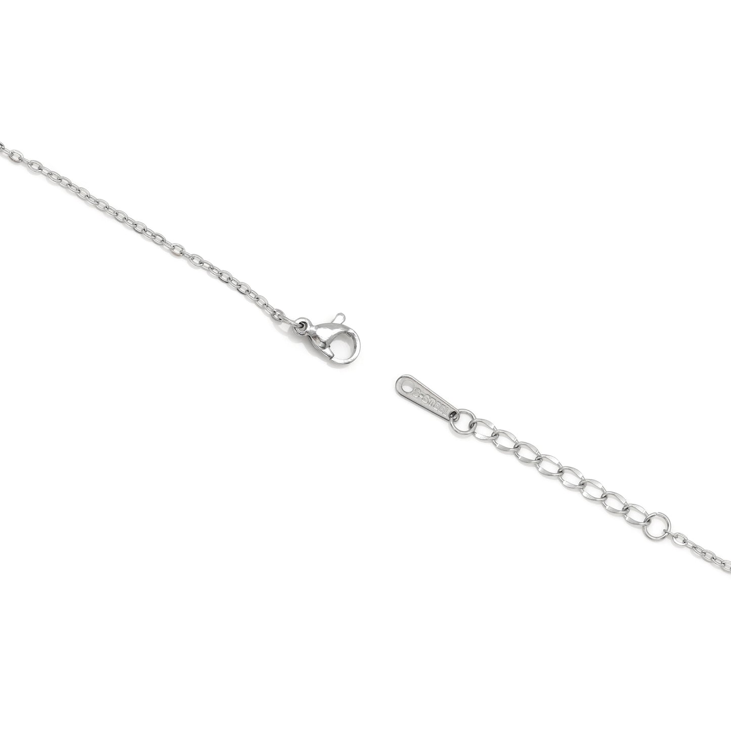 Polished Silver Color Surgical Steel Silver Plated Demi Fine Bracelet - Preyans.com