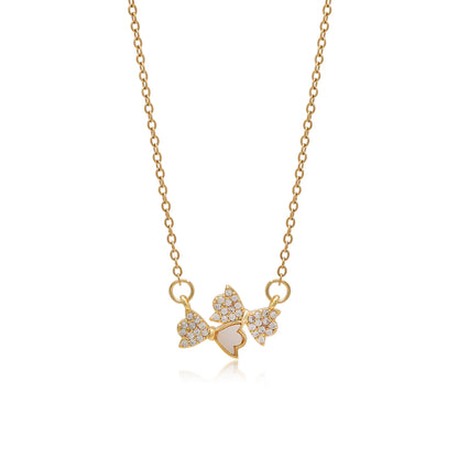 Gold Color Surgical Steel 18k Gold Plated Demi Fine Necklace - Preyans.com