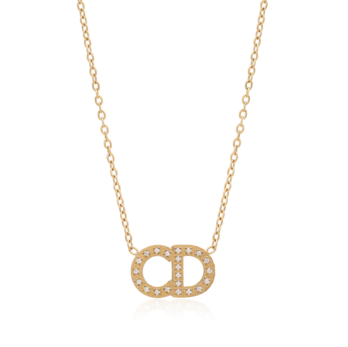 Gold Color Surgical Steel 18k Gold Plated Demi Fine Necklace - Preyans.com