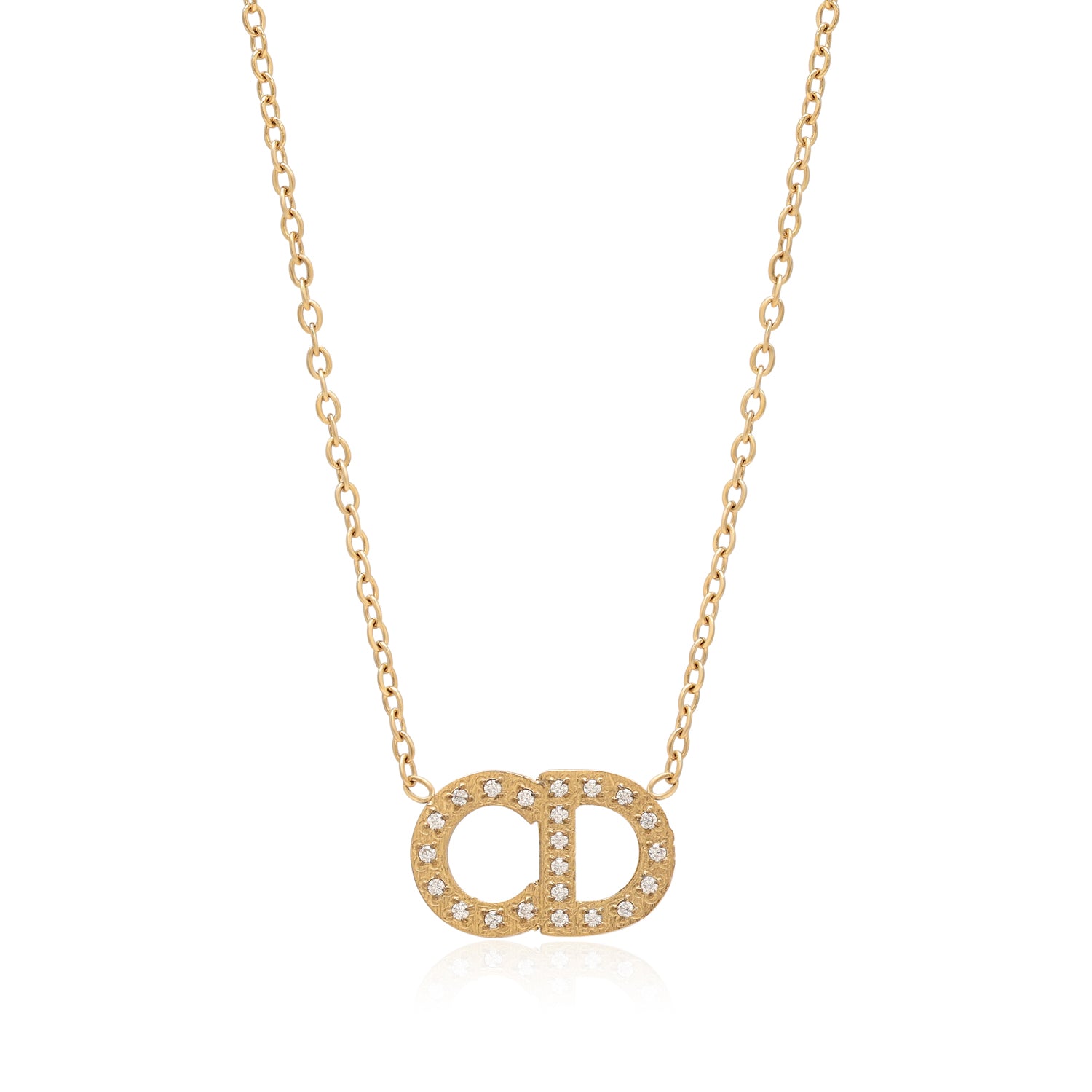 Gold Color Surgical Steel 18k Gold Plated Demi Fine Necklace - Preyans.com