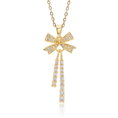 Gold Color Surgical Steel 18k Gold Plated Demi Fine Necklace - Preyans.com