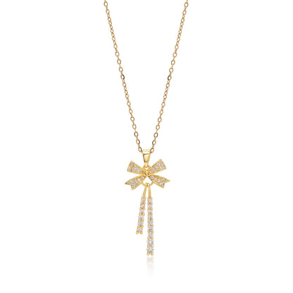 Gold Color Surgical Steel 18k Gold Plated Demi Fine Necklace - Preyans.com