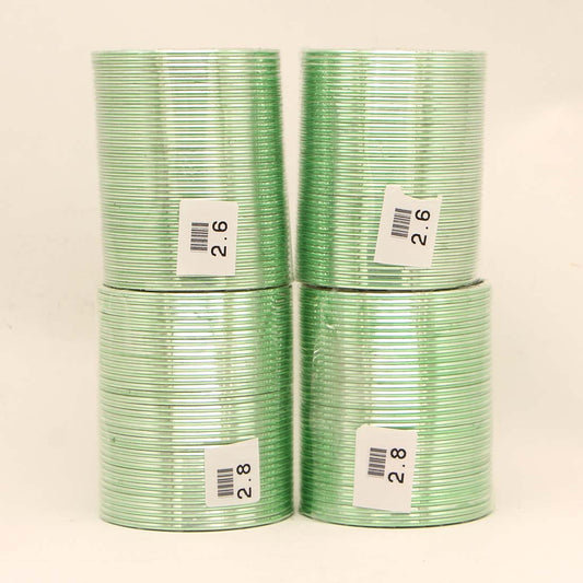 Pista Green Color 4 Set Of Fashion Bangles Combo Size(2 Set Of 2.6, 2 Set Of 2.8) FB136CMB - preyans.com