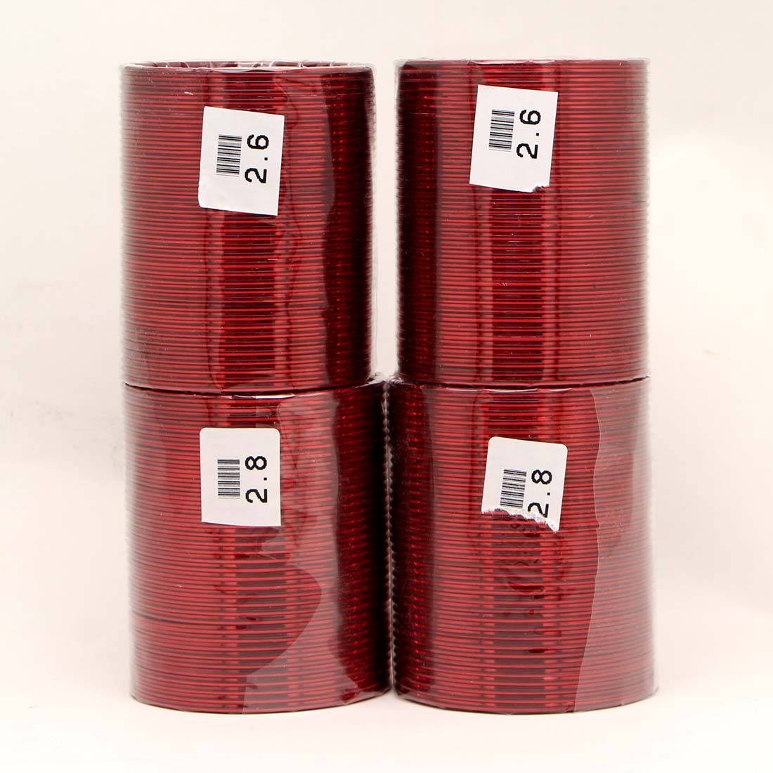 Maroon Color 4 Set Of Fashion Bangles Combo Size(2 Set Of 2.6, 2 Set Of 2.8) FB150CMB - preyans.com