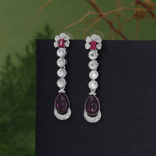 Rani Color Fashion Earrings (FE113RNI) - Preyans.com