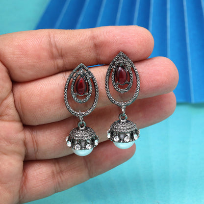 Citrus Orange Color Fashion Earrings - Preyans.com