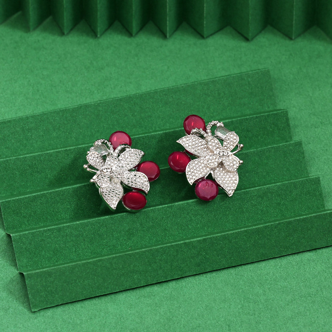 Rani Color Fashion Earrings Blending Cultural Richness And Contemporary Beauty - Preyans.com