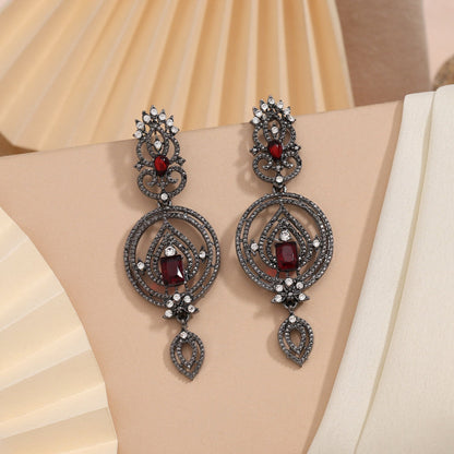 Striking Red Color Fashion Earrings To Turn Heads At Every Event - Preyans.com