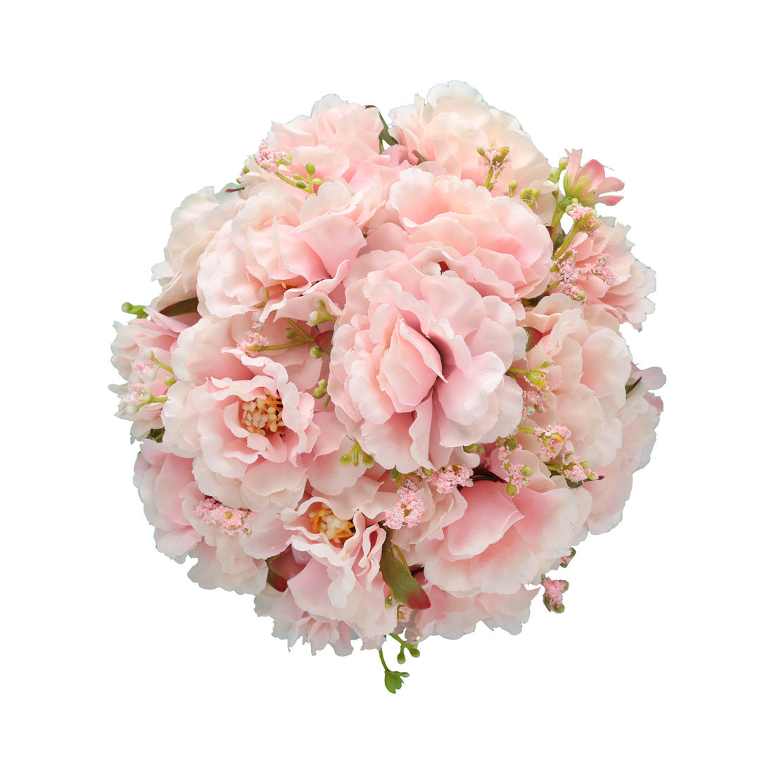 Light Pink Color Rose Flower Hair juda//Bun (HRP211LPNK) - Preyans.com