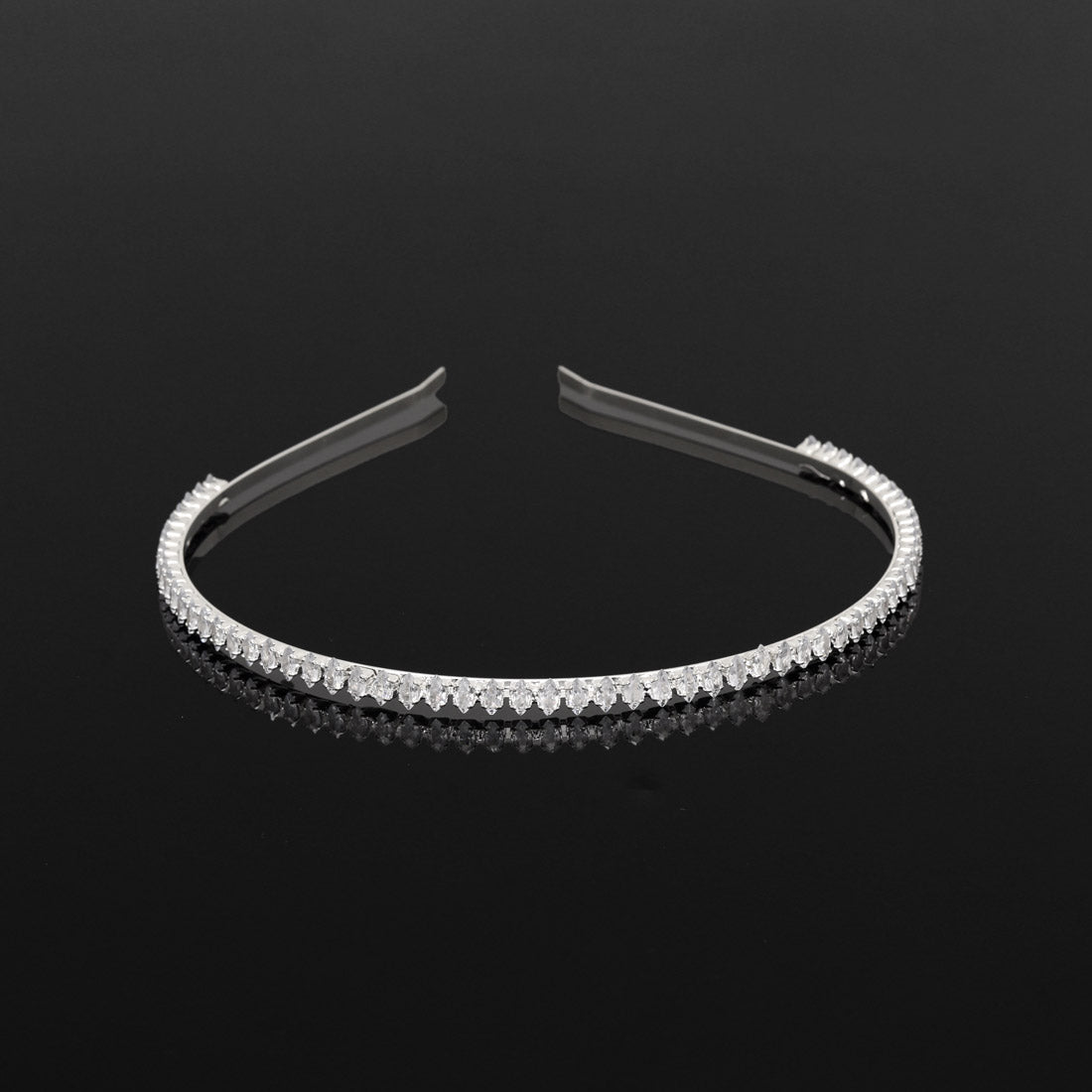 Silver Color Hair Band (HRP239SLV) - Preyans.com