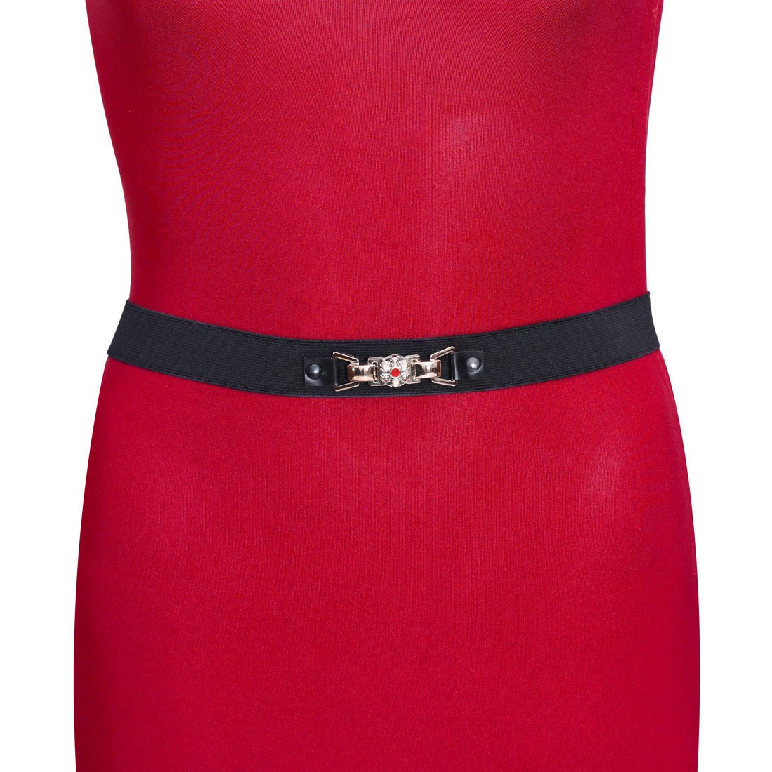 Multi Color Kamarband Elastic Waist Belt For Women//Girls (KMBND497MLT) - preyans.com