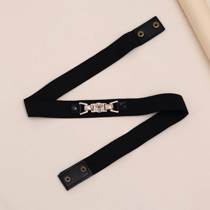 Multi Color Kamarband Elastic Waist Belt For Women//Girls (KMBND497MLT) - preyans.com