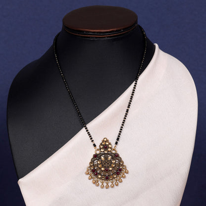 Gold Color Mangalsutra (MS295GLD) - preyans.com