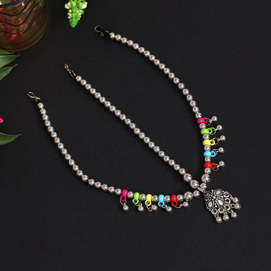 Multi Color Oxidised Matha Patti (MTP341MLT) - preyans.com