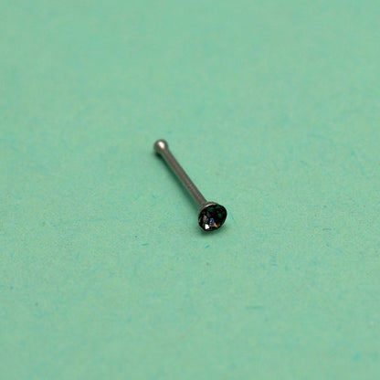 Black Color Nose Pin Combo Of Aprox 40 Pieces (NSP250CMB) - preyans.com