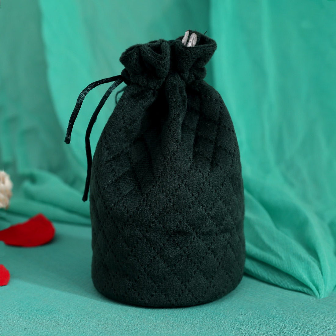 Green Color 5 Potli Bags (PTB224CMB) - preyans.com