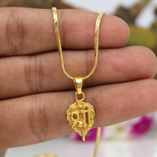 Gold Color Temple Locket (TL108GLD) - preyans.com